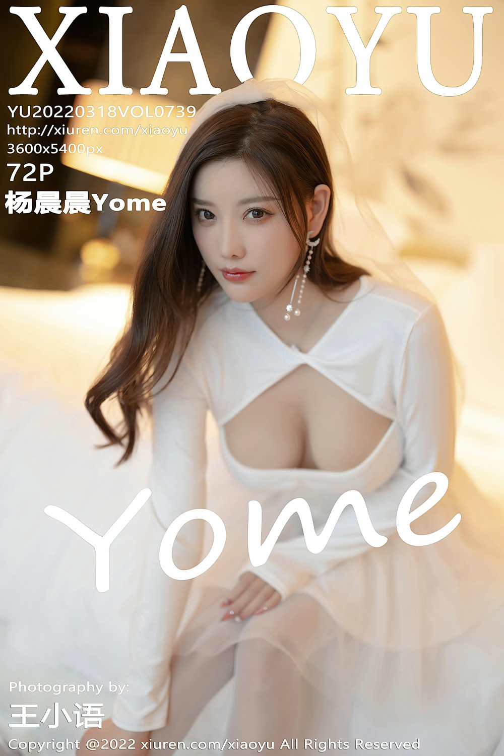 [XIAOYU语画界] 2022.03.18 VOL.739 杨晨晨Yome [72P560MB]