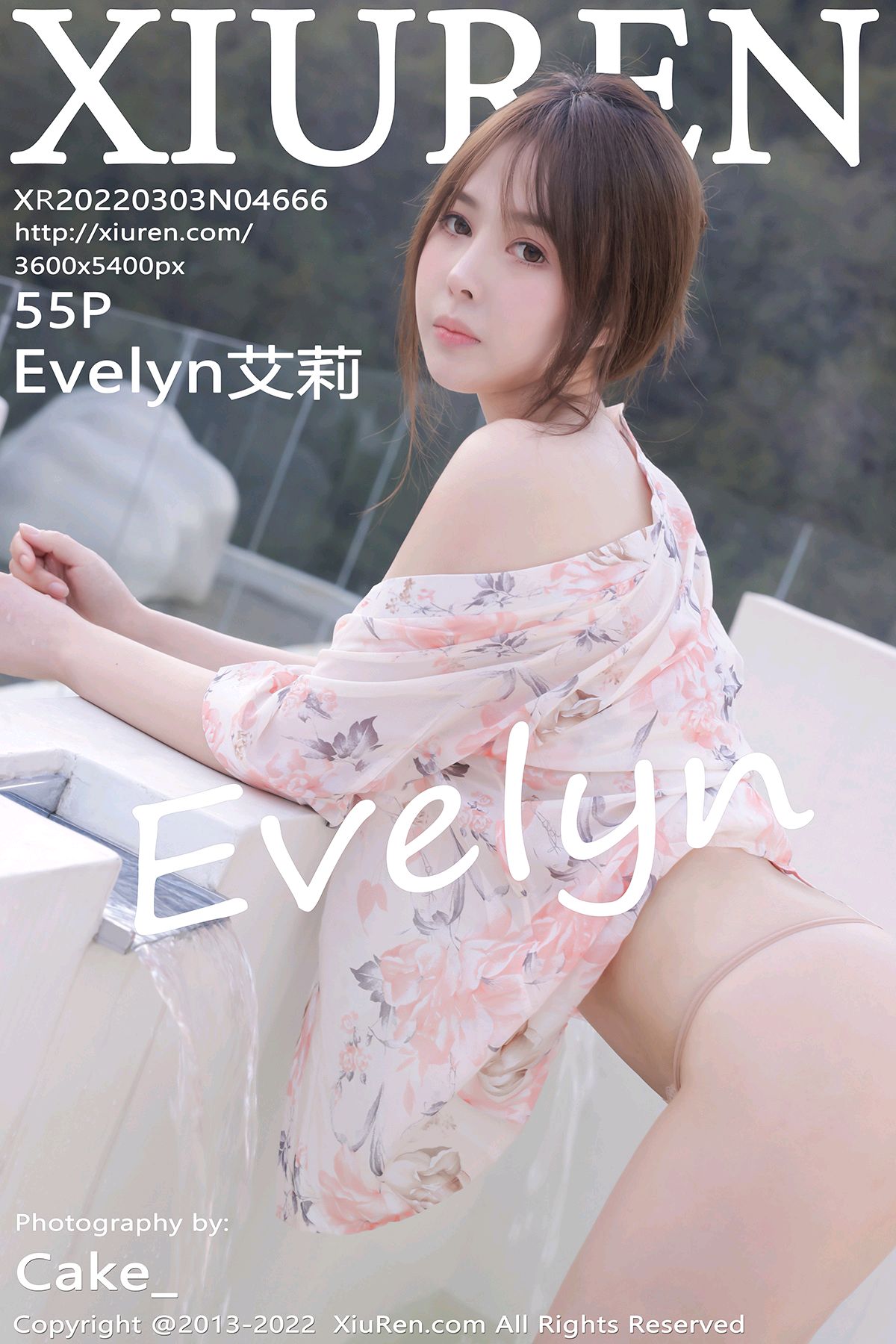 [XiuRen秀人网] 2022.03.03 No.4666 Evelyn艾莉 [55P490MB]