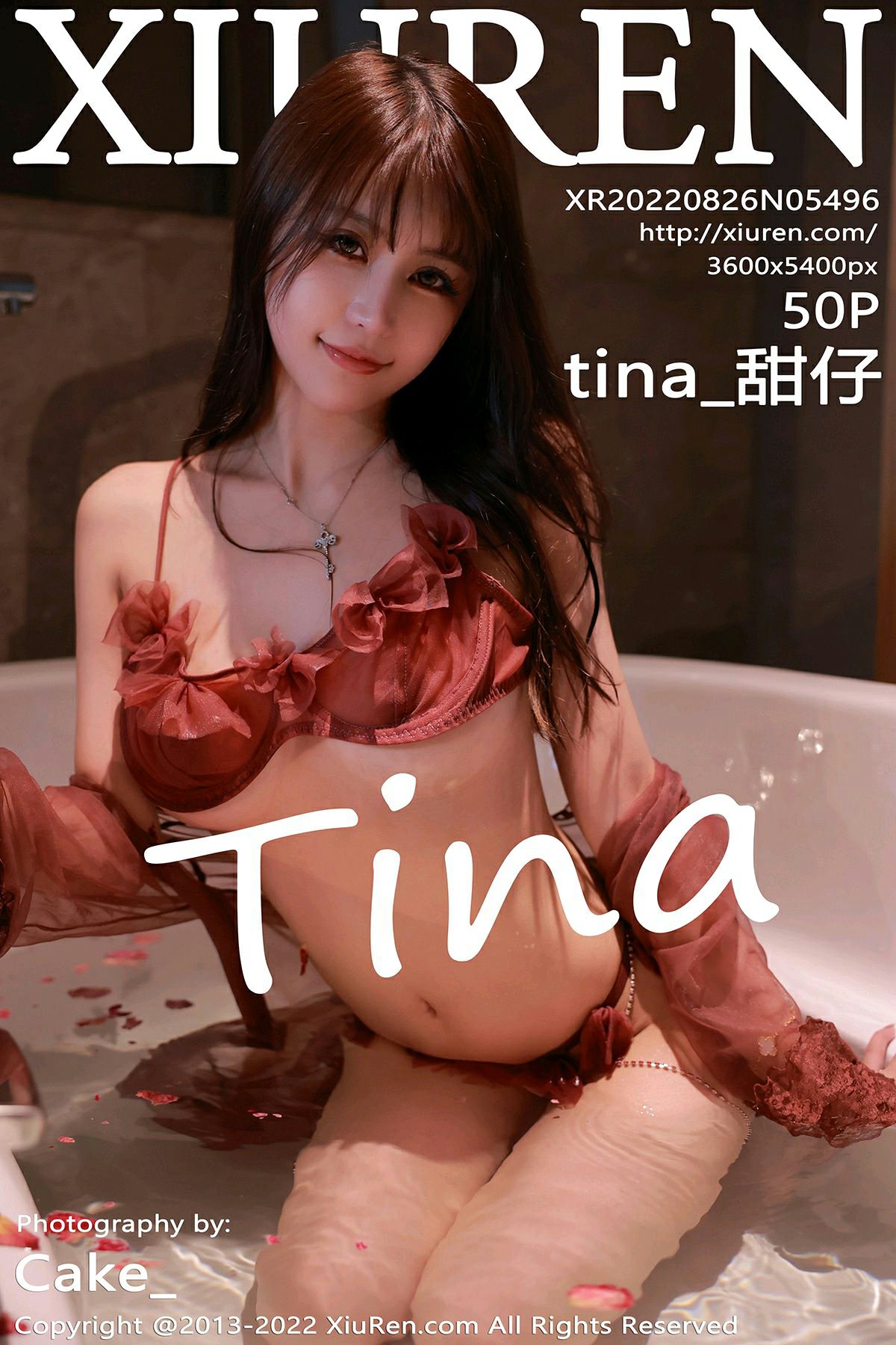 [XiuRen秀人网] 2022.08.26 No.5496 tina_甜仔 [50P486MB]-女神汇