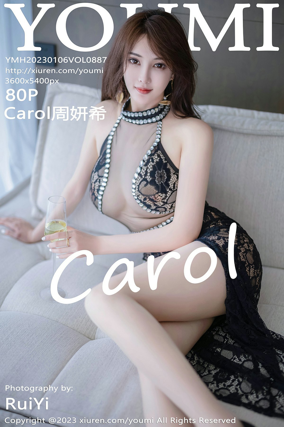 [YOUMI尤蜜荟] 2023.01.06 VOL.887 Carol周妍希 [80P443MB]