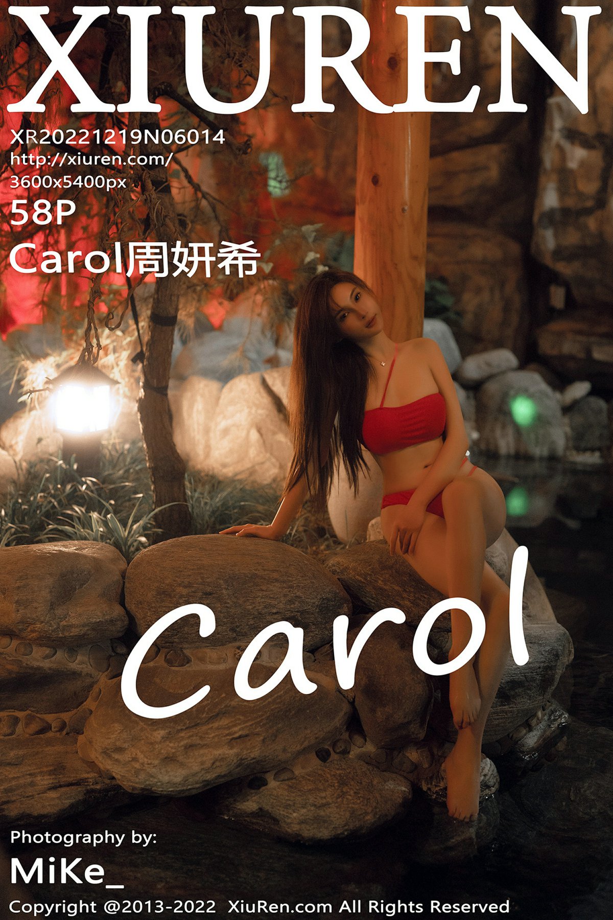 [XiuRen秀人网] 2022.12.19 No.6014 Carol周妍希 [58P521MB]