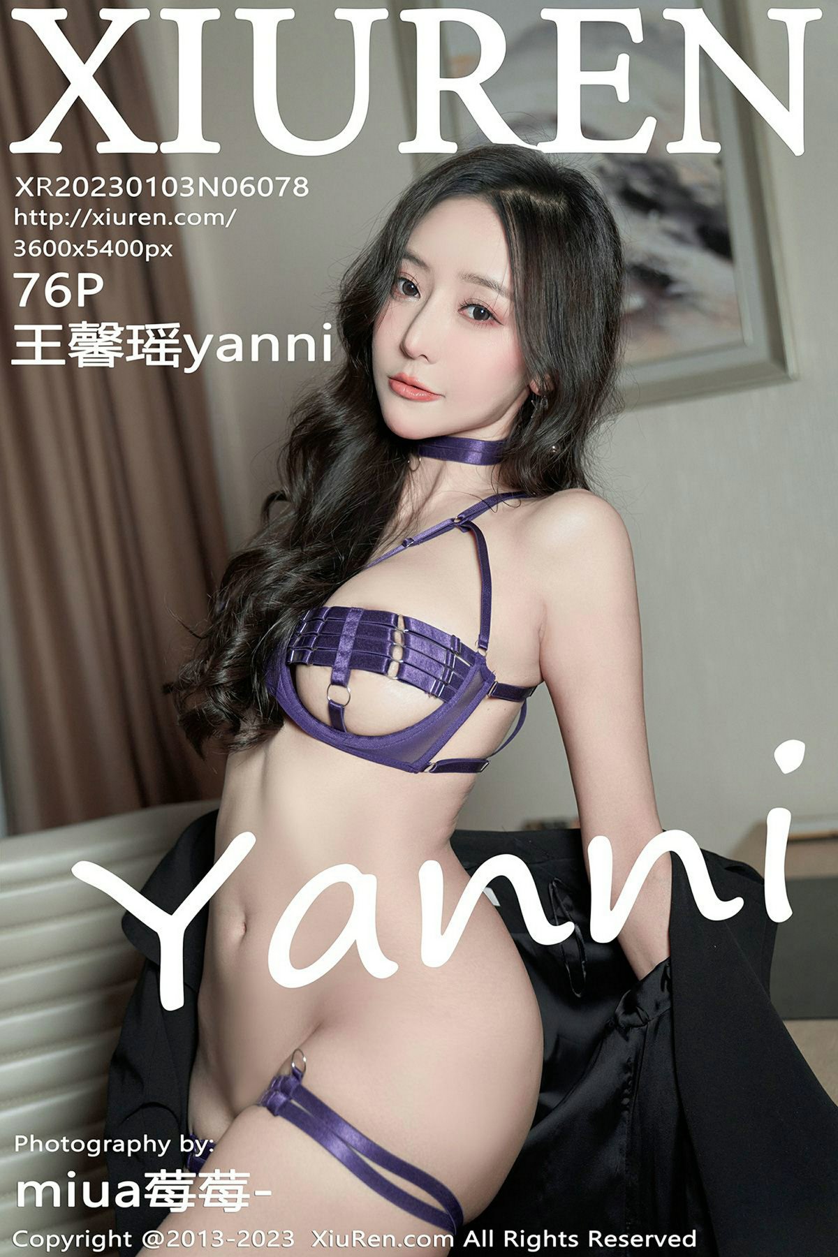 [XiuRen秀人网] 2023.01.03 No.6078 王馨瑶yanni [76P590MB]