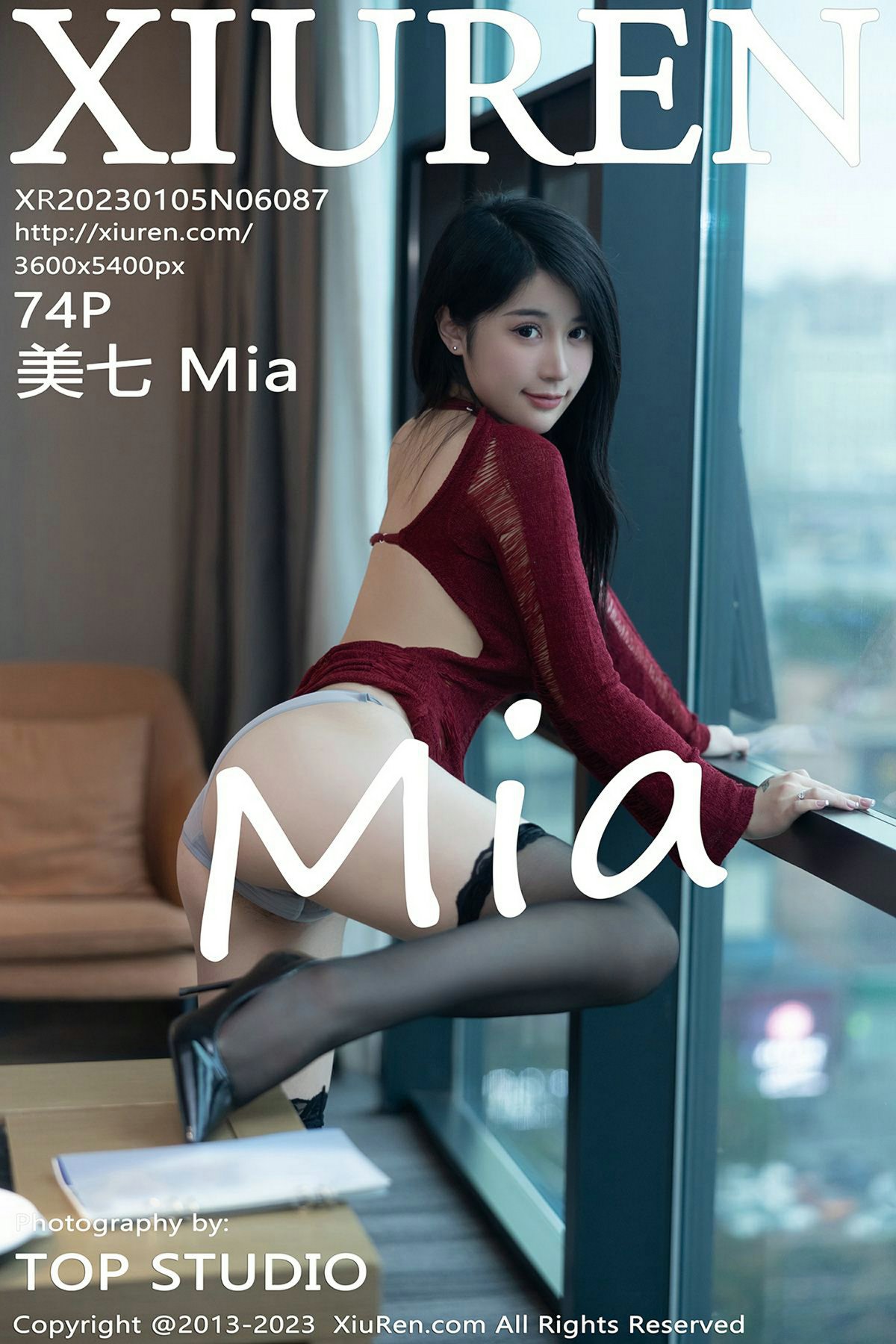 [XiuRen秀人网] 2023.01.05 No.6087 美七 Mia [74P428MB]-女神汇