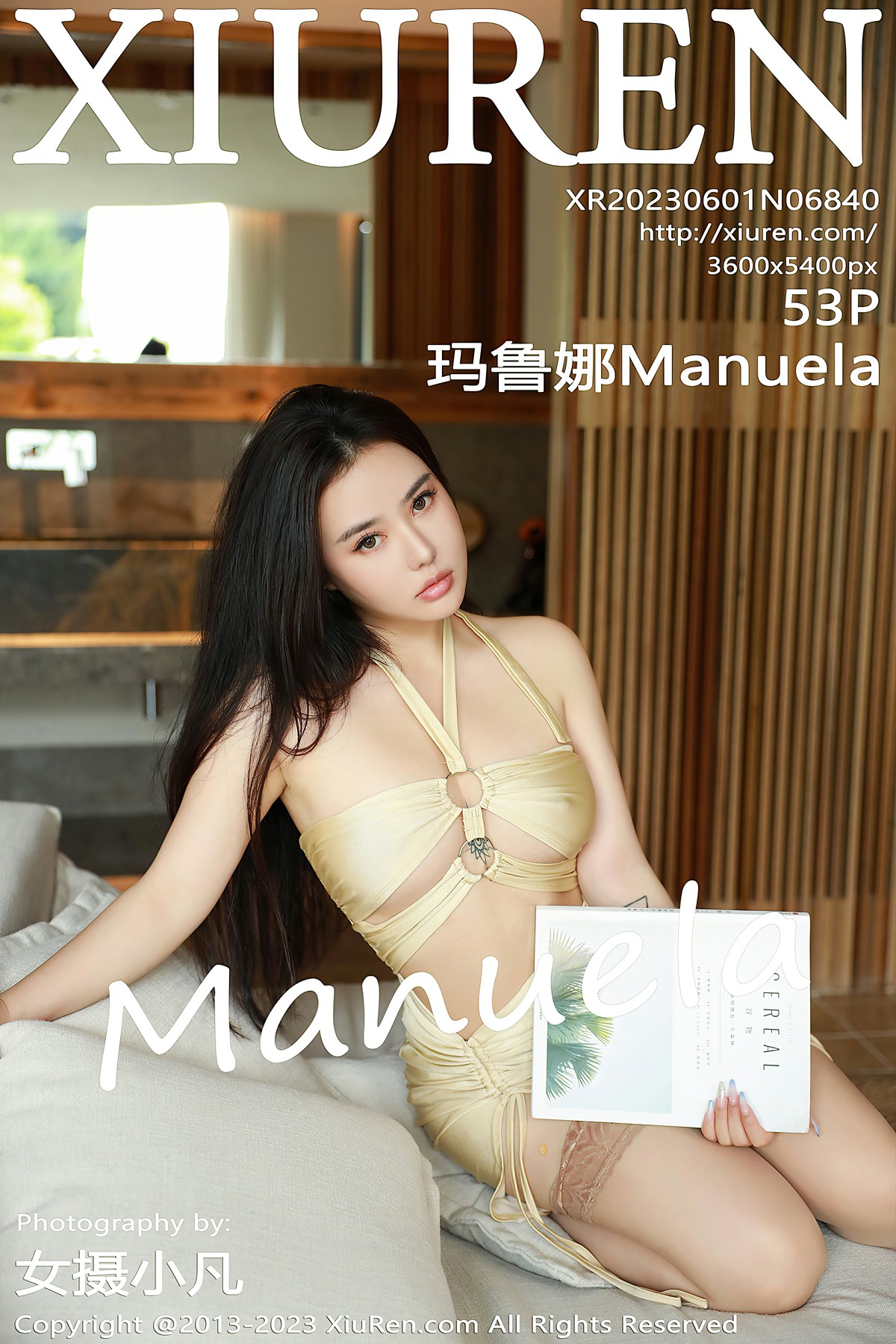 [XiuRen秀人网] 2023.06.01 No.6840 玛鲁娜Manuela [53+1P]