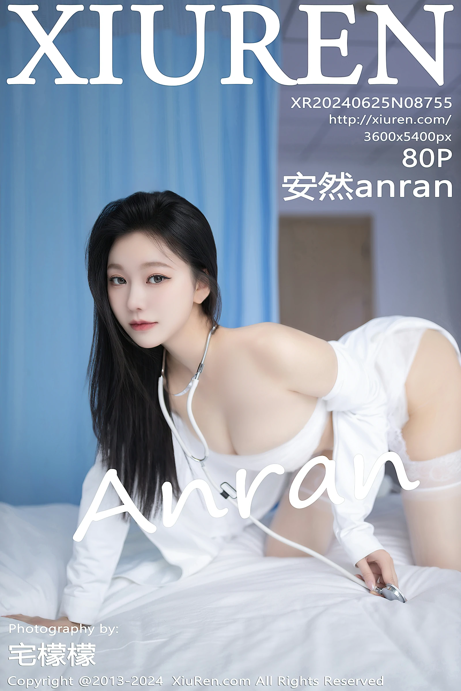 [XiuRen秀人网] 2024.06.25 No.8755 安然anran [80+1P]