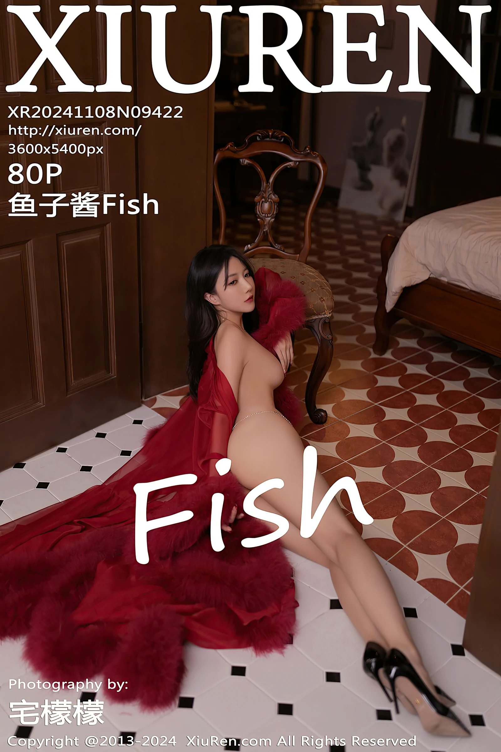 [XiuRen秀人网] 2024.11.08 No.9422 鱼子酱Fish [80+1P／719MB]