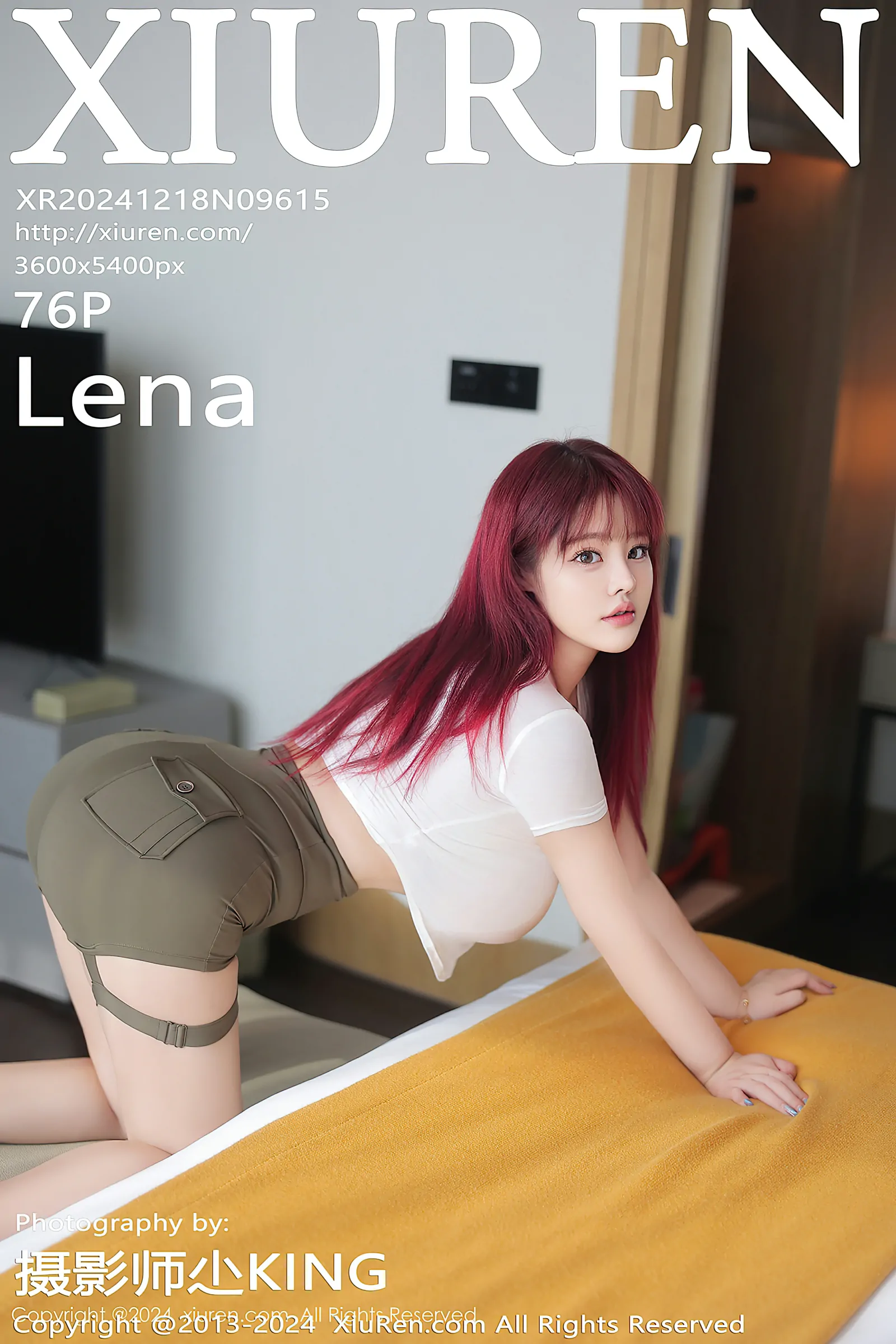 [Xiuren秀人网] 2024.12.18 NO.9615 Lena [76+1P／644MB]