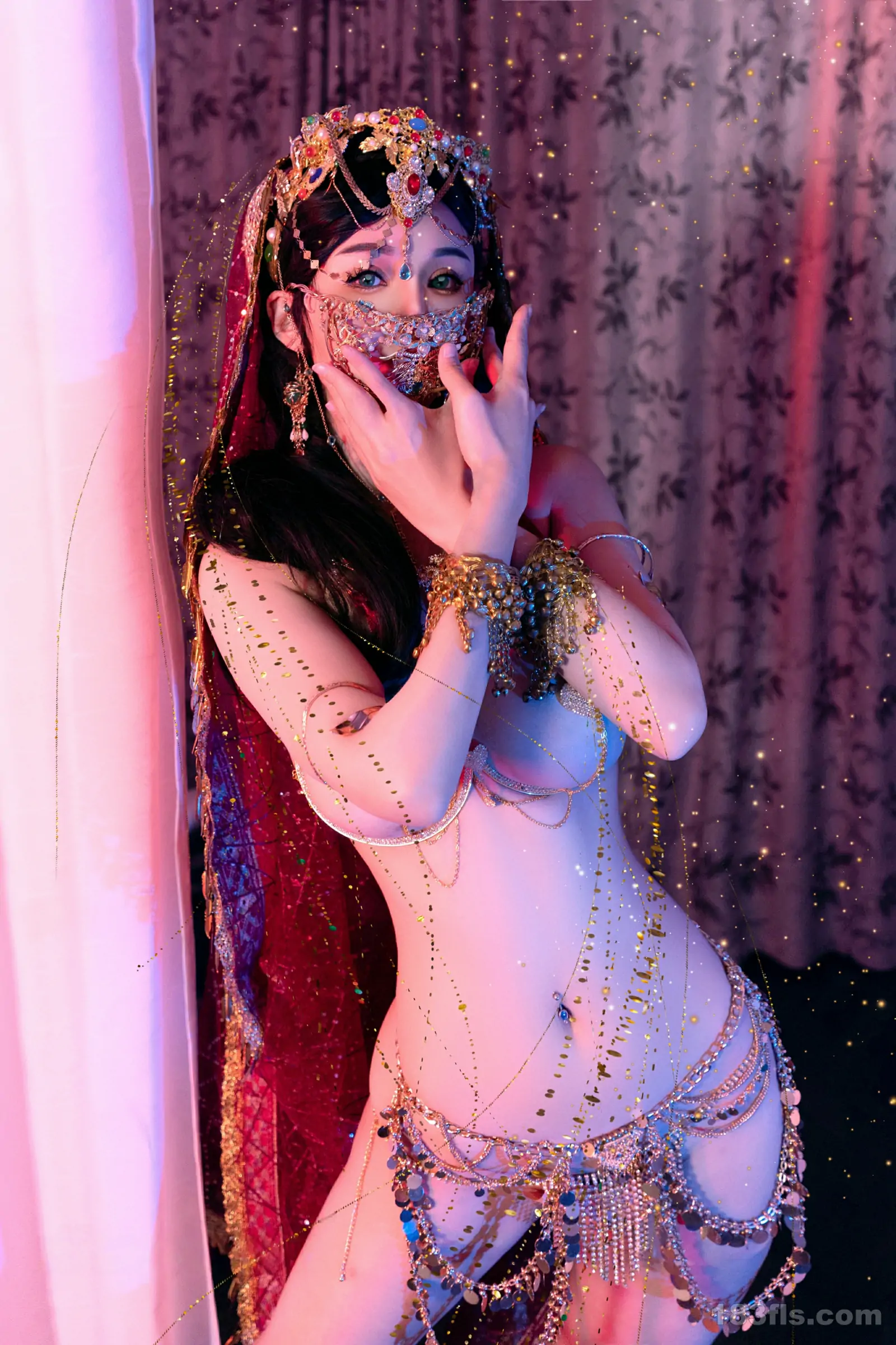 xiuren秀人网福利不吃冰淇淋大尺度私拍写真敦煌飞天-女神汇