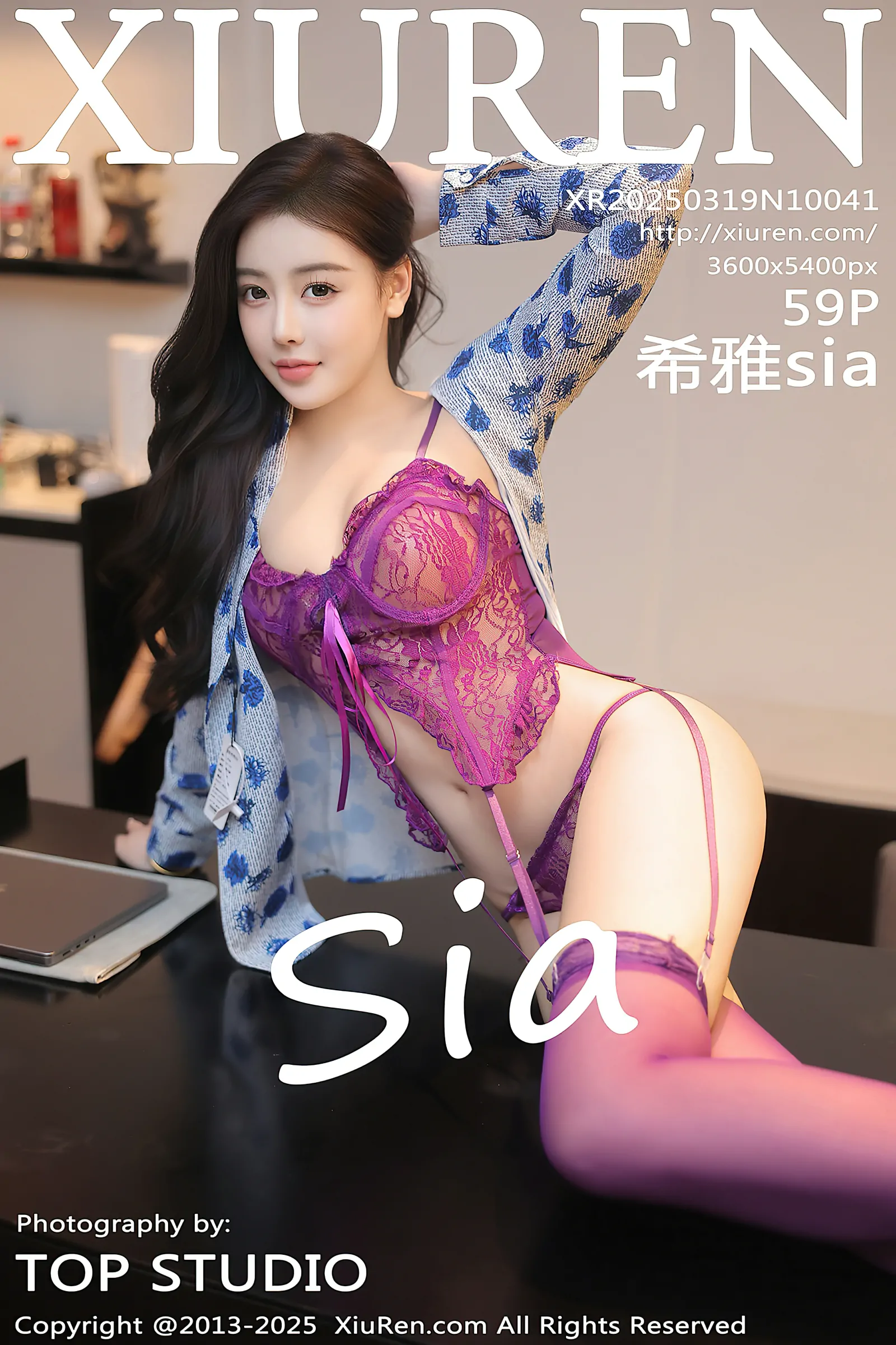 [Xiuren秀人网] 2025.03.19 NO.10041 希雅sia [59+1P／607MB]