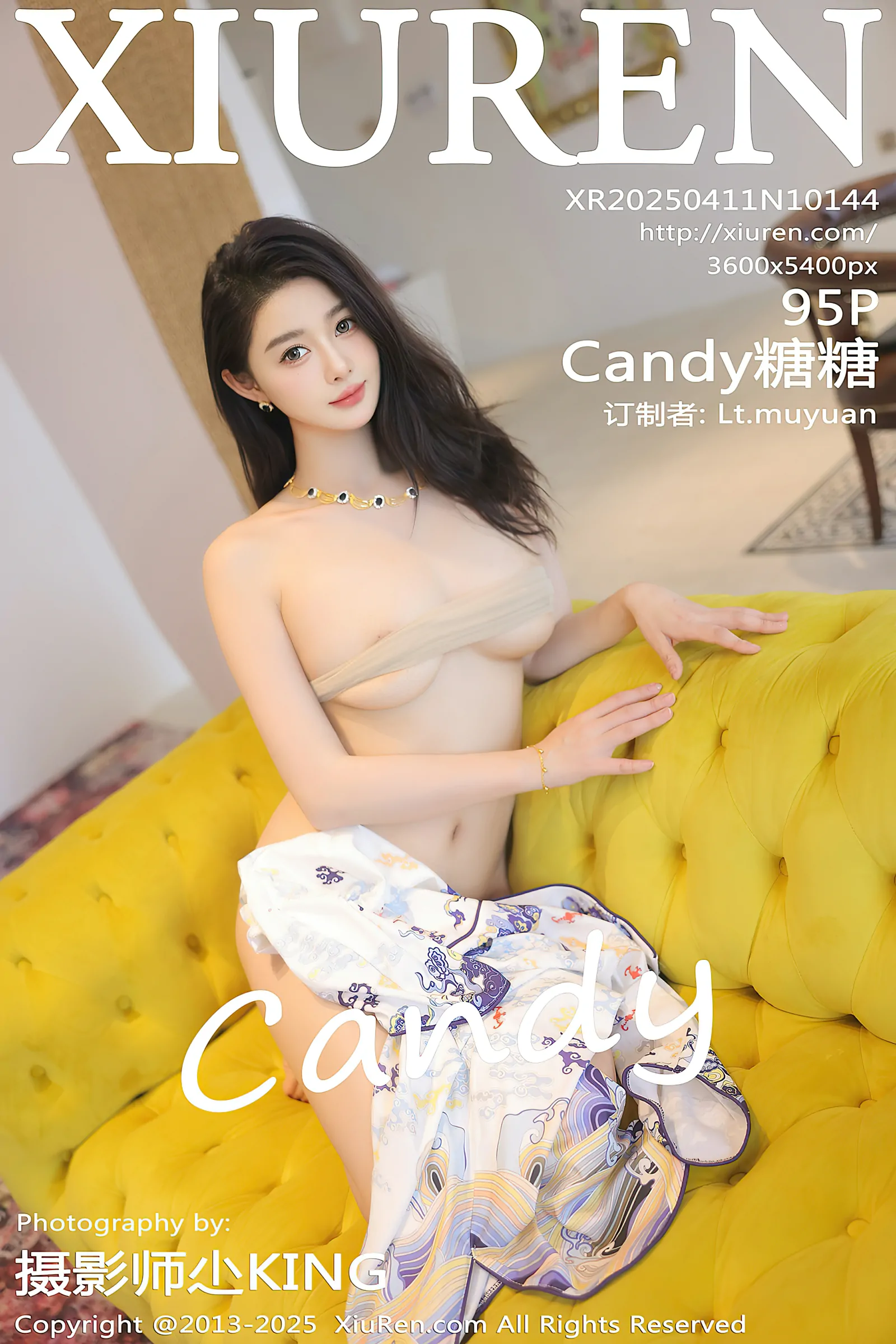 [Xiuren秀人网] 2025.04.11 NO.10144 Candy糖糖 [95+1P／865MB]